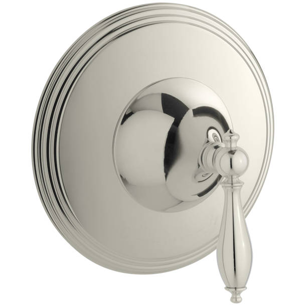 Kohler Finial® Traditional RiteTemp Shower Valve Trim with Lever